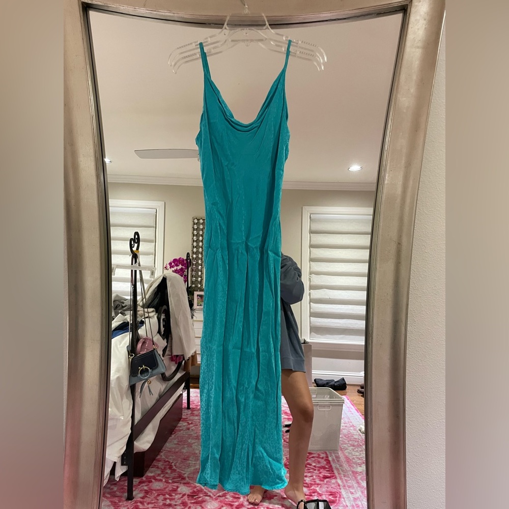 Blue size small dress. Super cute! Like new. Only worn once.
